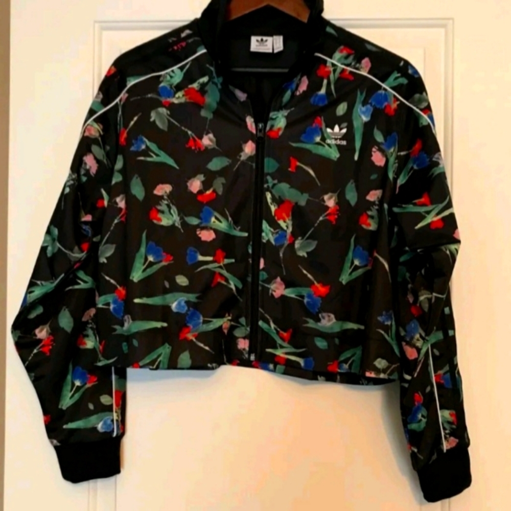 Adidas Rita Ora 2 piece Set: Flower Bellista zip Jacket & Legging